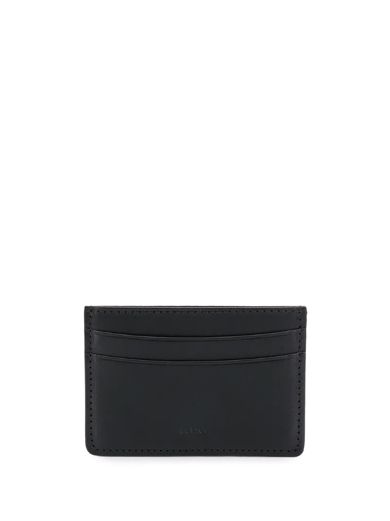 A.P.C. картхолдер с тисненым логотипом