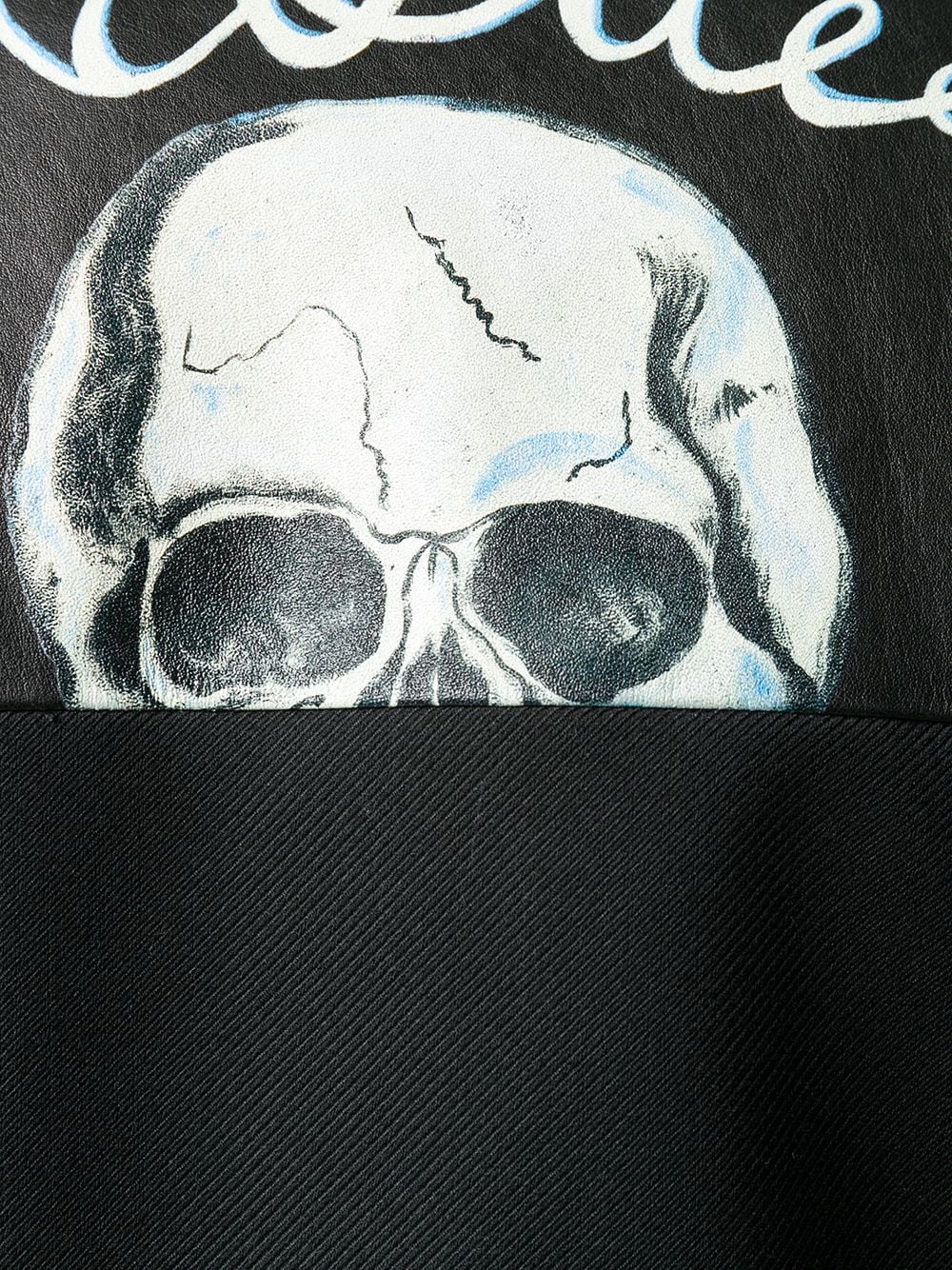 фото Alexander mcqueen куртка-бомбер с изображением черепа