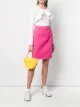 Image 2 of MSGM contrast stitch denim skirt