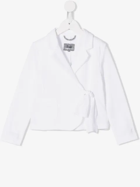 Il Gufo wrap-around blazer