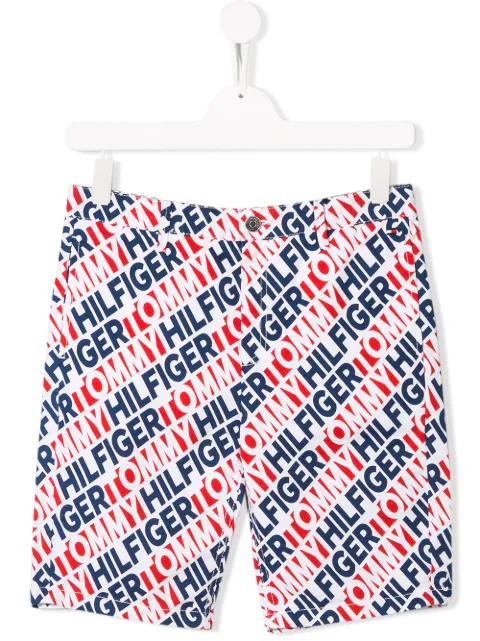 Tommy Hilfiger Junior شورت بشعار