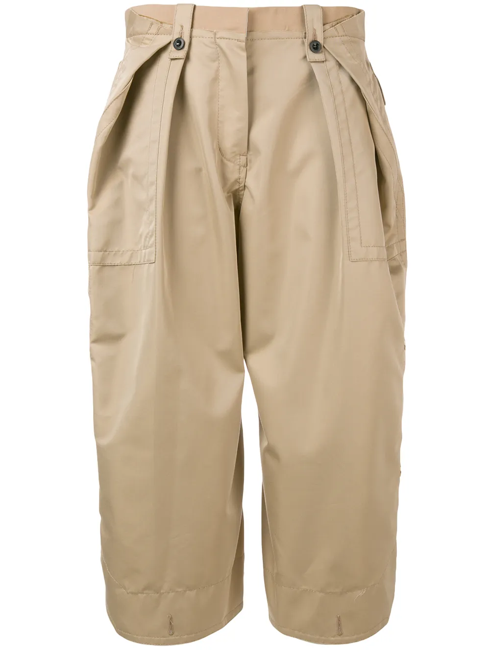 Sacai Tops SACAI HOSE MIT FALTEN - NUDE