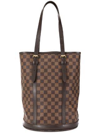 Louis Vuitton Bucket Gm Brown Canvas Tote Bag (Pre-Owned)