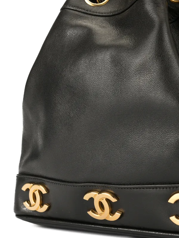 CHANEL Pre-Owned ココマーク バケットバッグ | ブラック