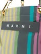 Marni striped tote bag