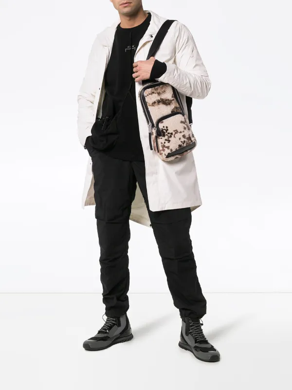 north face field bag black
