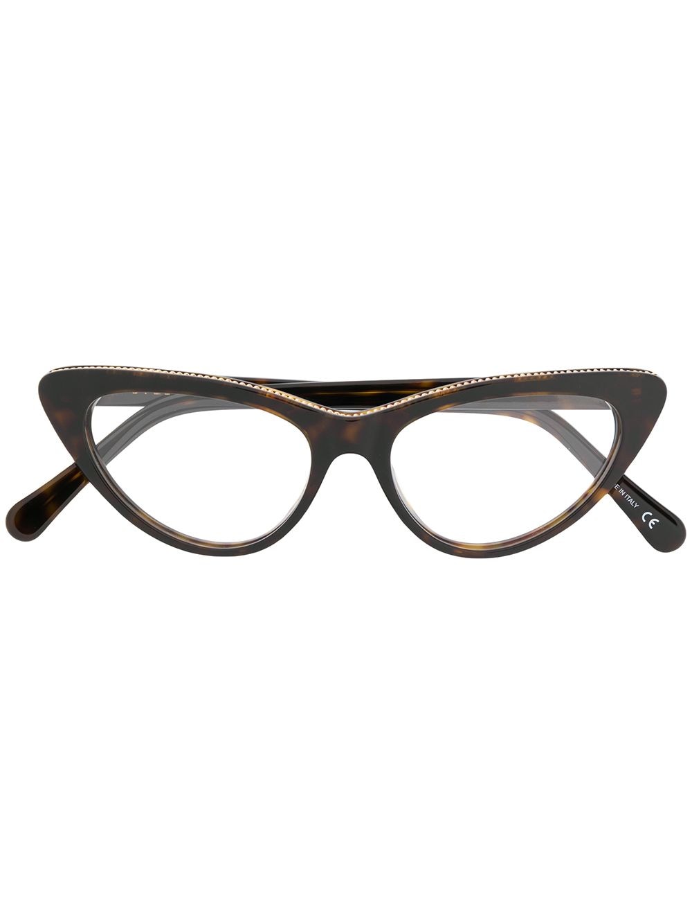 Stella Mccartney Cat Eye Glasses In Brown
