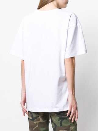 logo print T-shirt展示图