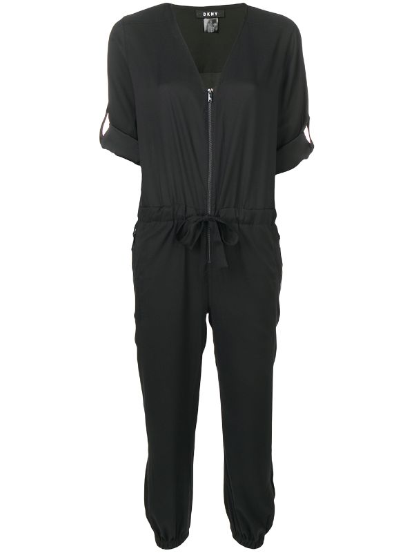 dkny black jumpsuit