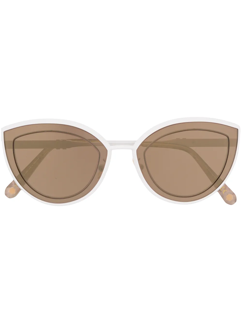 Philipp Plein Eyewear Occhiali da sole cat-eye - Bianco