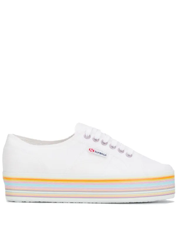2790 stripe platform sneaker