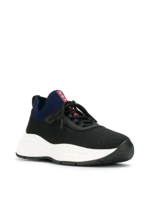 prada platform trainers