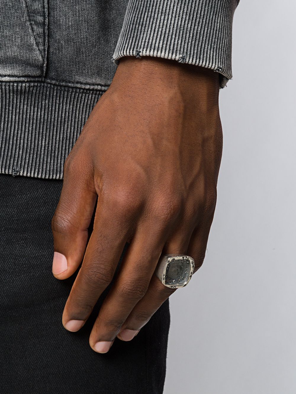 фото Tobias Wistisen exposed set crystal ring