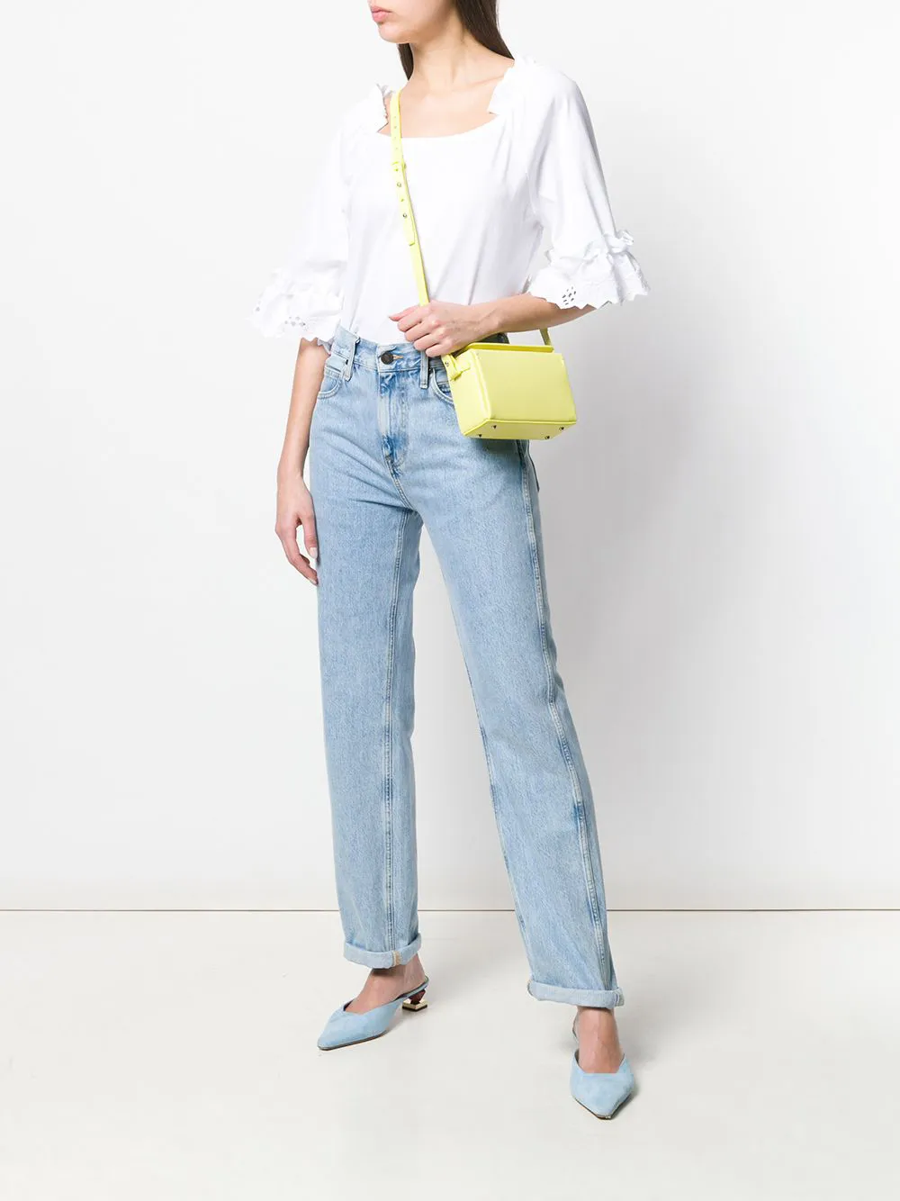 Nico Giani Cerea kleine crossbodytas Geel