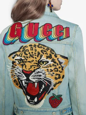 gucci denim jacket womens