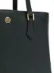 Tory Burch logo plaque tote