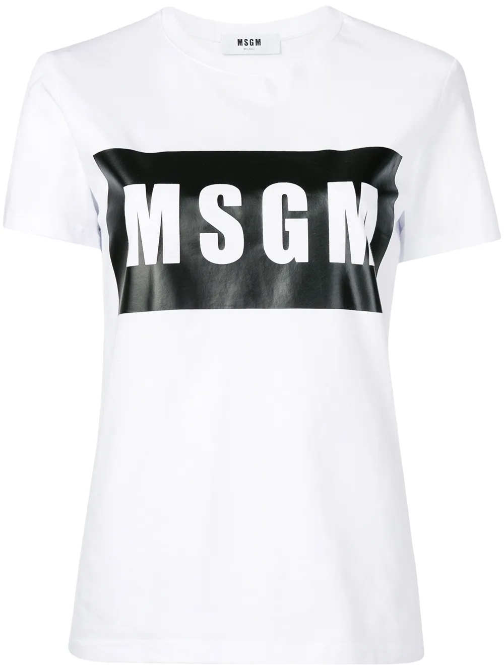 фото Msgm футболка с логотипом