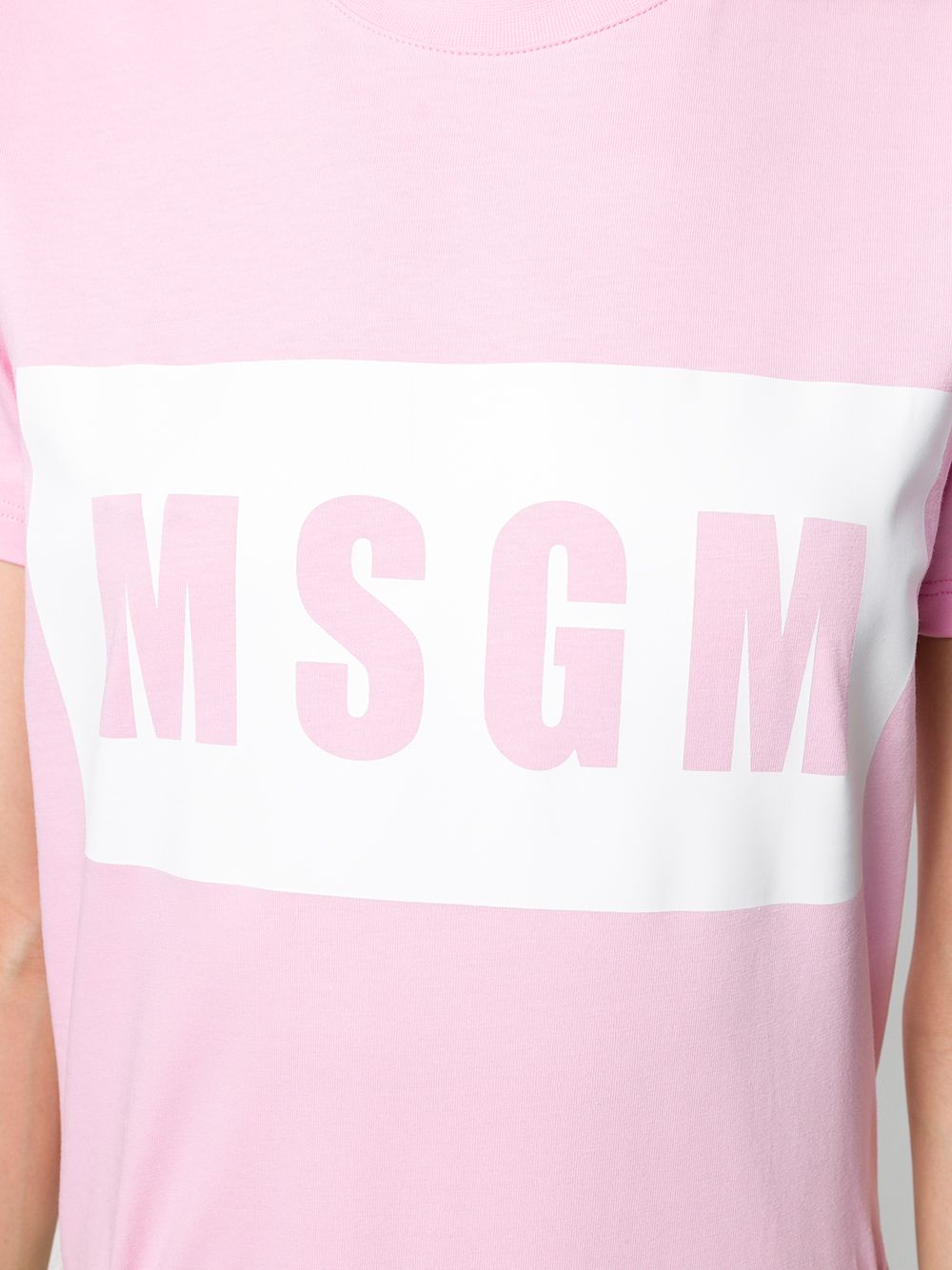 фото MSGM футболка с логотипом