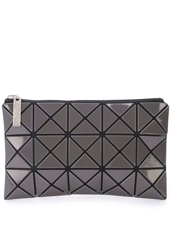 geometric clutch bag