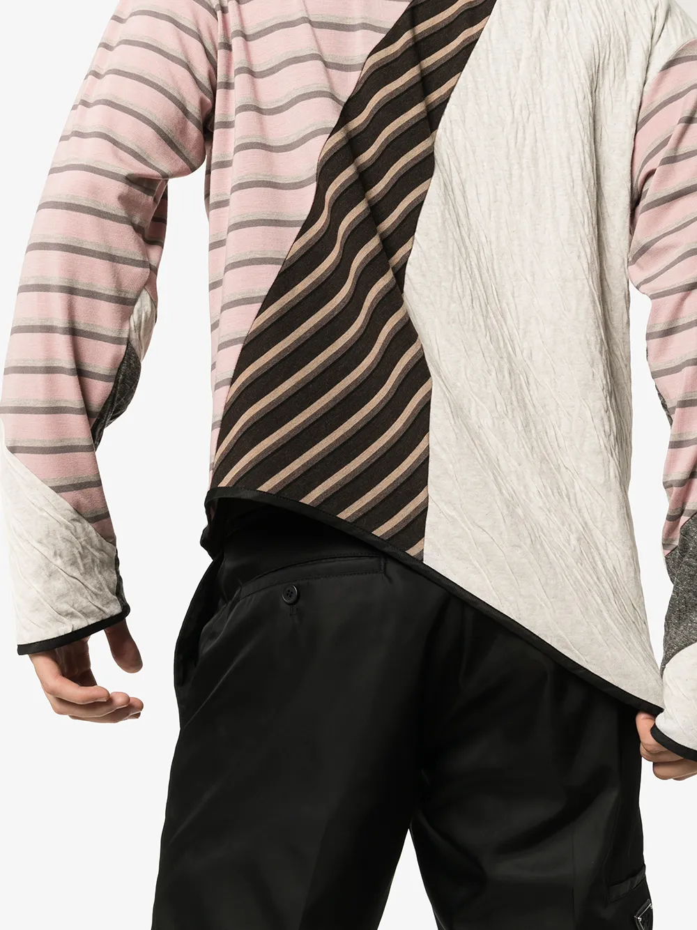 Kiko Kostadinov Rex Striped Sweater