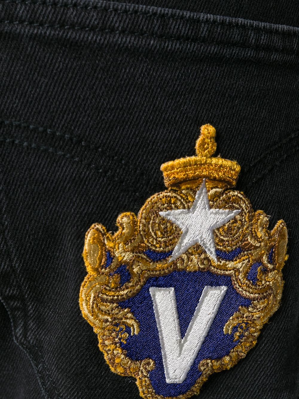 фото Versace джинсы прямого кроя