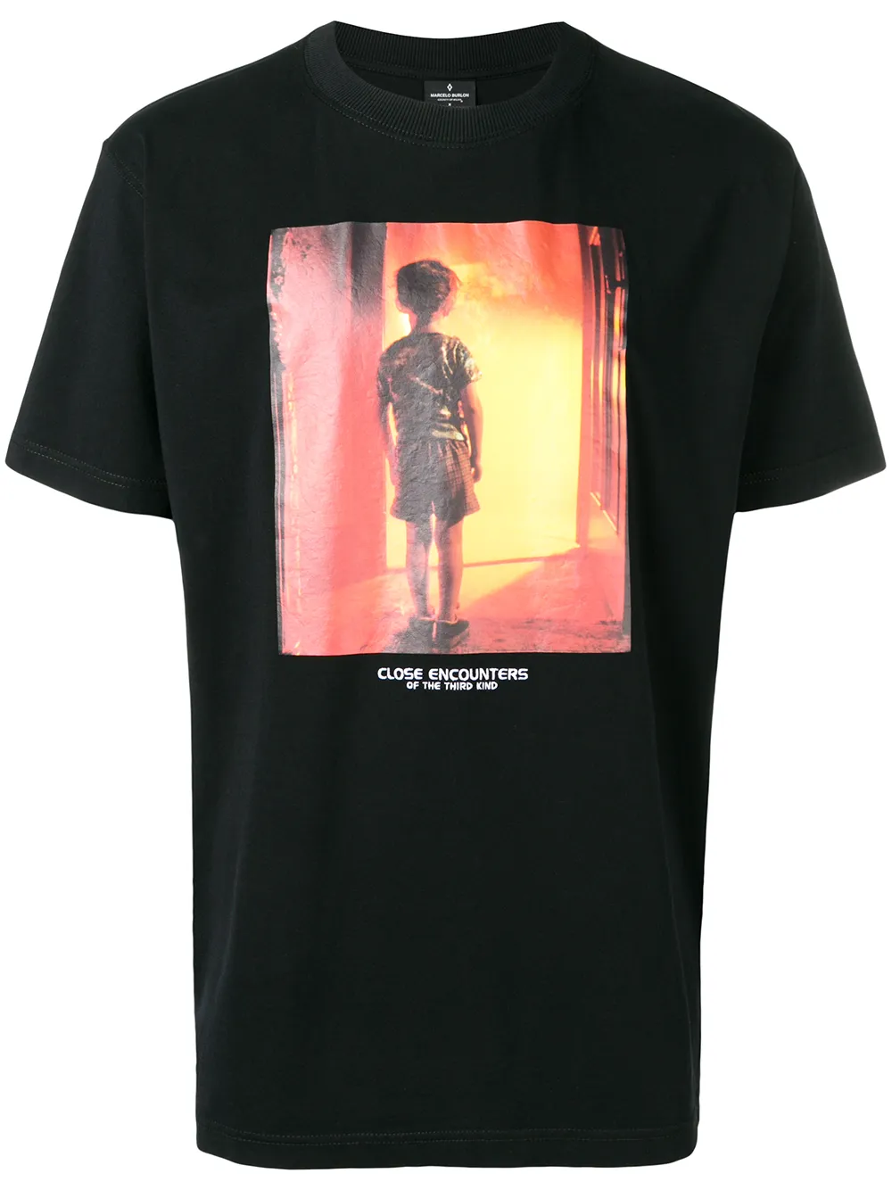 Marcelo Burlon County of Milan Close Encounters print T-shirt | Black | Image 1
