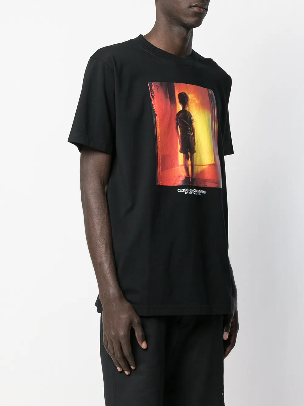 COUNTY OF MILAN T-shirt met foto print Zwart