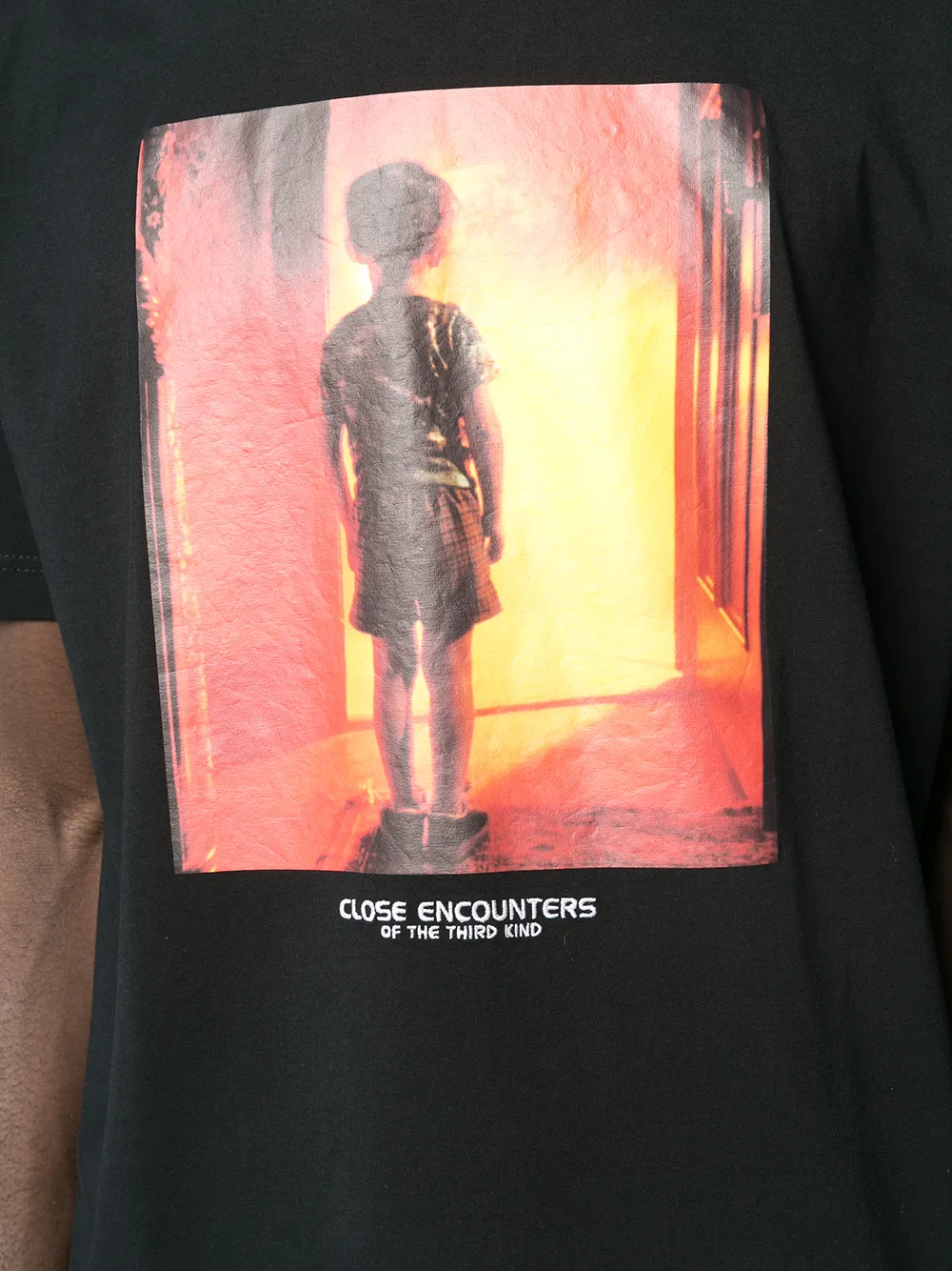 COUNTY OF MILAN T-shirt met foto print Zwart