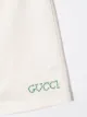 Gucci Kids twill embroidered shorts