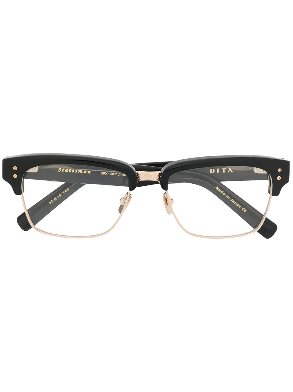 

Dita Eyewear statesman glasses - Black