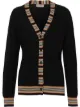 الصورة 1 من Burberry كارديغان بخطوط بربري
