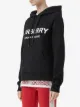 Burberry logo print hooded sweatshirt