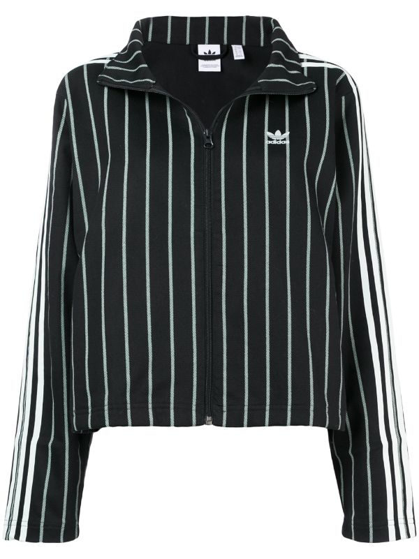 adidas striped jacket