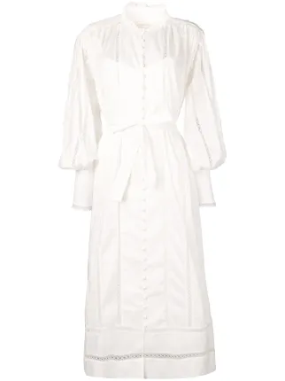 zimmermann lace smock dress
