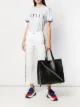 الصورة 2 من Stella McCartney تيشيرت بطبعة زهور وشعار