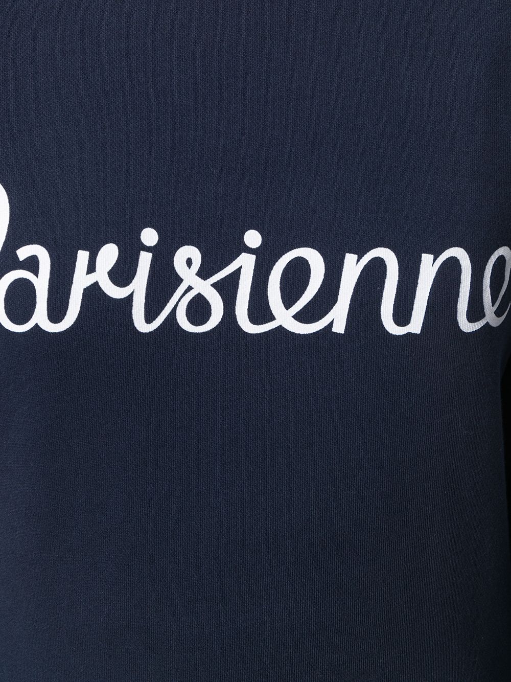 фото Maison kitsuné толстовка с принтом parisienne