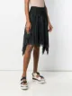 Issey Miyake Pre-Owned تنورة بكسرات 1990