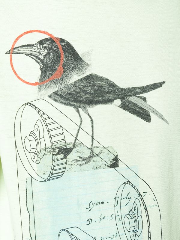 dsquared2 t shirt bird