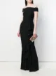 Image 2 of Alexander McQueen off-the-shoulder evening dress