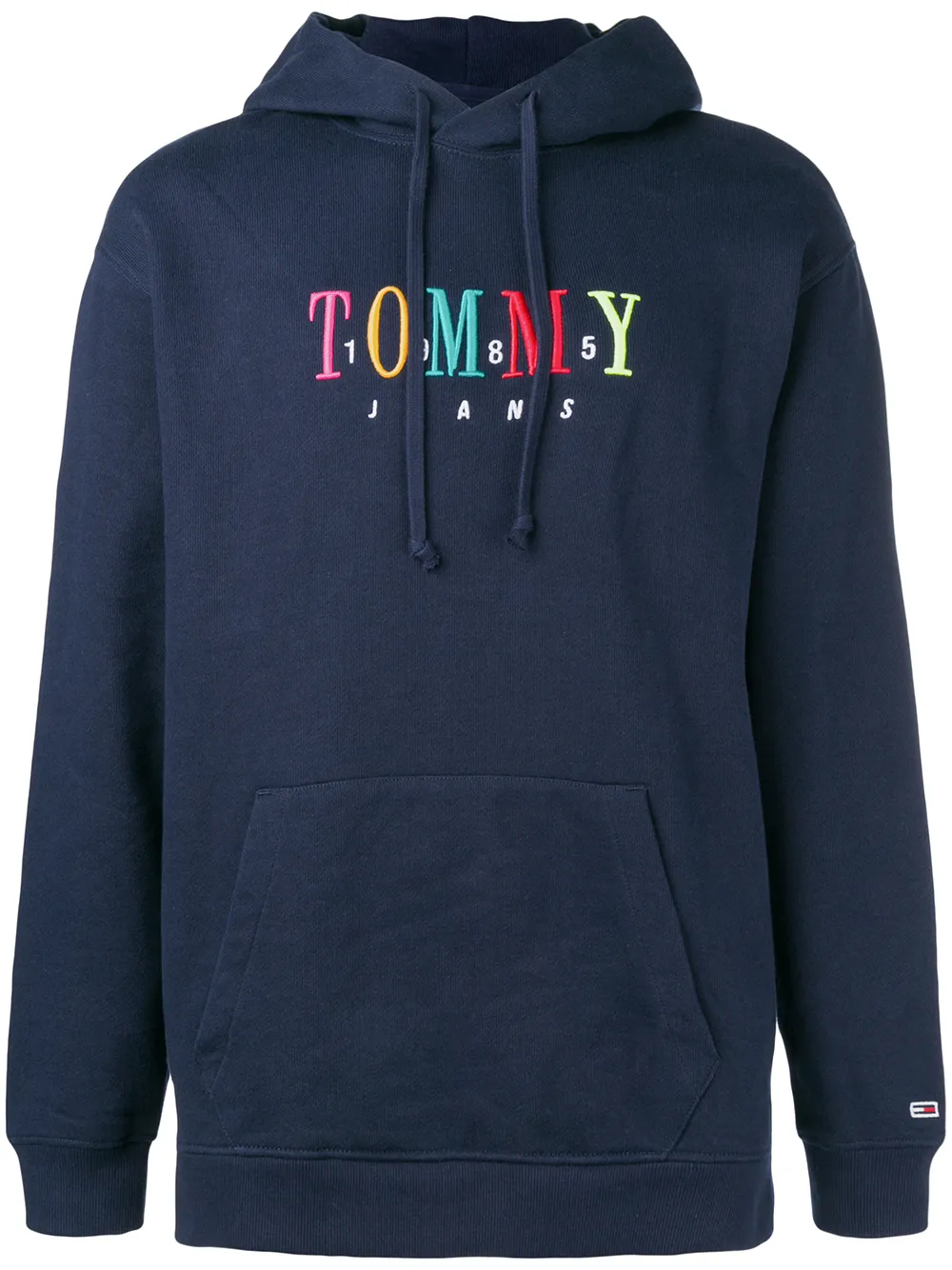 Tommy jeans deals embroidered logo hoodie