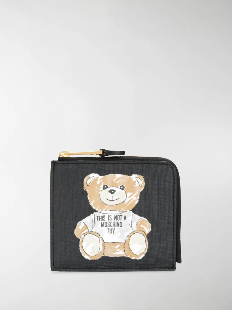 moschino mini wallet