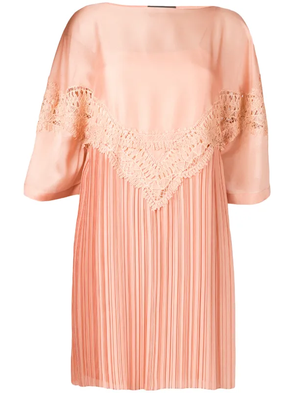 plisse dress