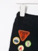 Dsquared2 Kids navy badge shorts