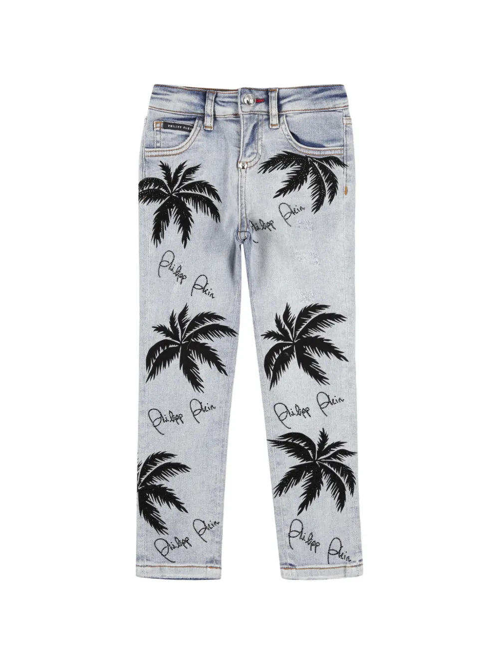 Philipp Plein Junior Slim Fit Aloha Plein - 07IL L.A.Livin