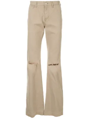 flared chinos