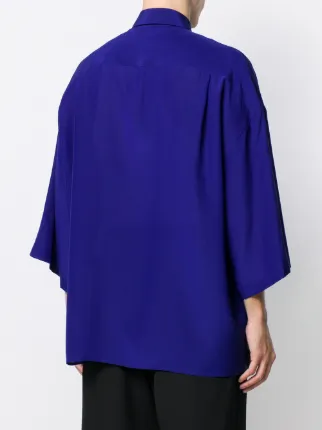 draped oversized shirt展示图