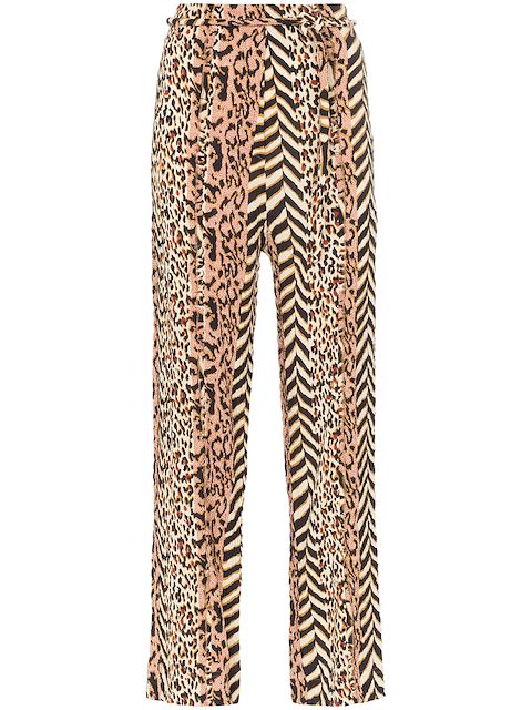 Nanushka Luma animal-print trousers
