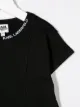 Karl Lagerfeld Kids معطف بظهر بكسرات