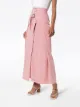 Nanushka Chemia buckled maxi skirt