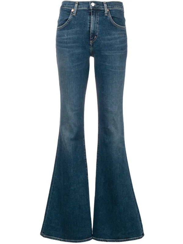 slim fit flare jeans